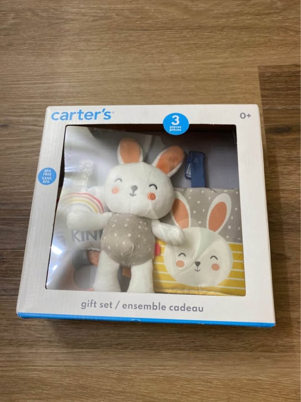 🐰 Carter’s Baby Bunny 3-Piece Gift Set – Brand New